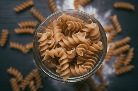 Jar of pasta