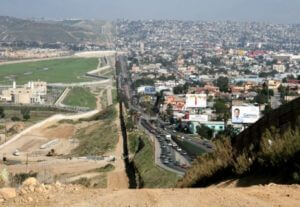 Border between United States and Mexico