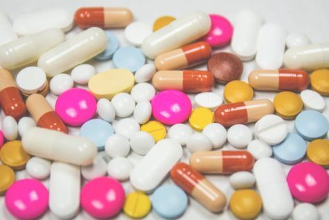 Assortment of pills, medication, drugs