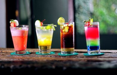 Mixed drinks / cocktails