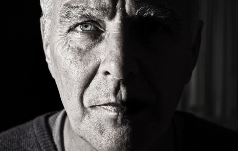 Older man close-up