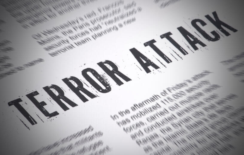 Terror Attack newspaper