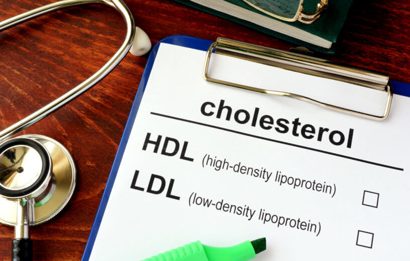 Medical form with cholesterol types