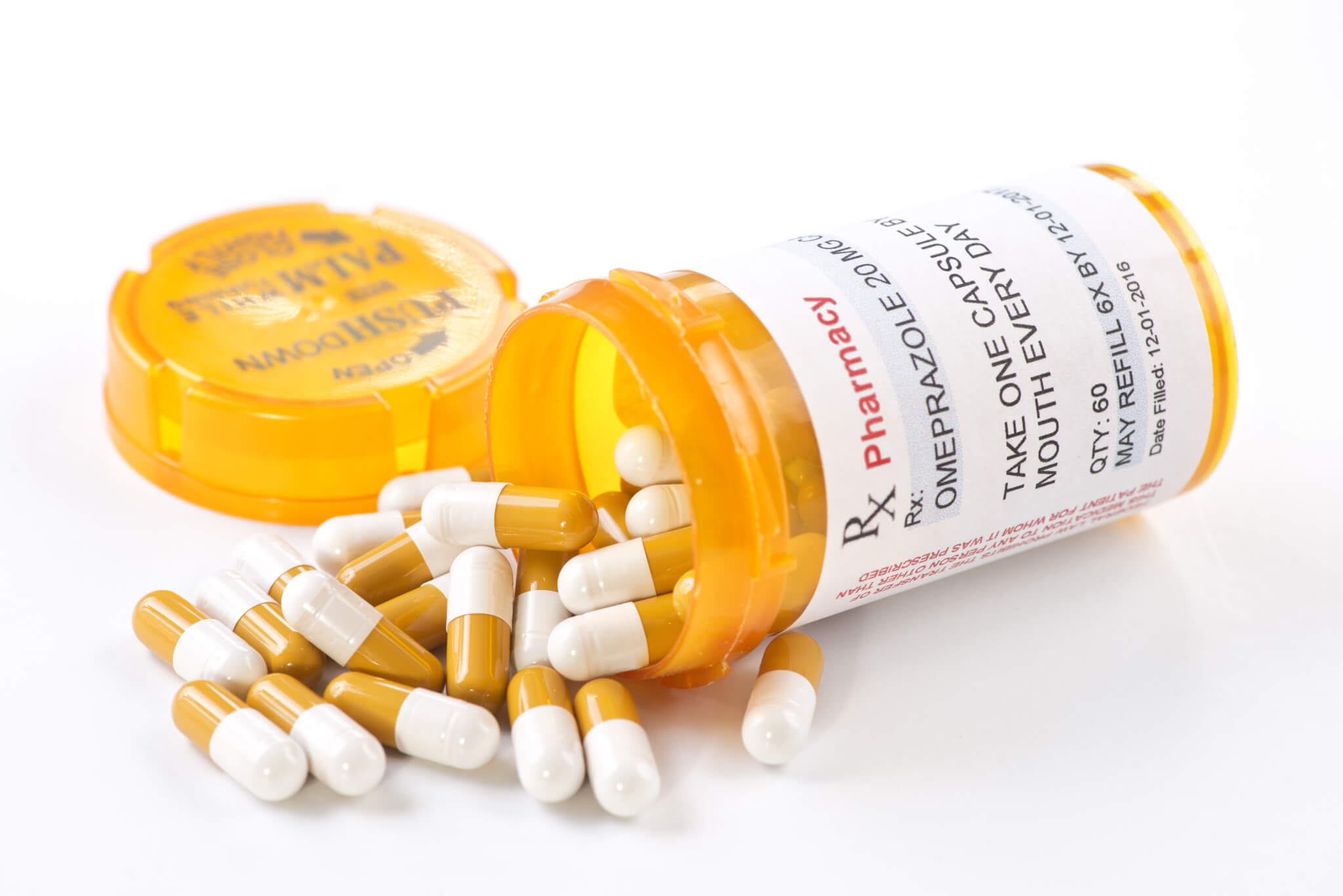 Omeprazole - medication for heartburn or acid reflux