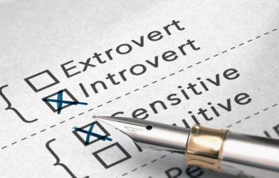 Personality test - introverts, extroverts