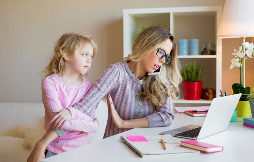Woman too busy with work for child