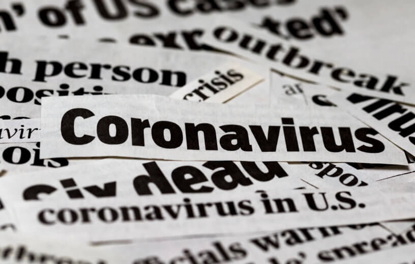 Coronavirus / COVID-19 newspaper clippings