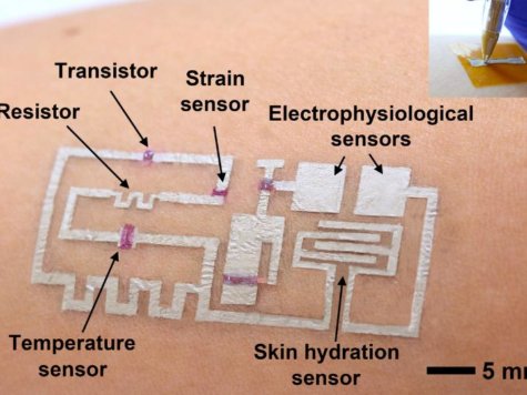 Drawn-On-Skin Electronics