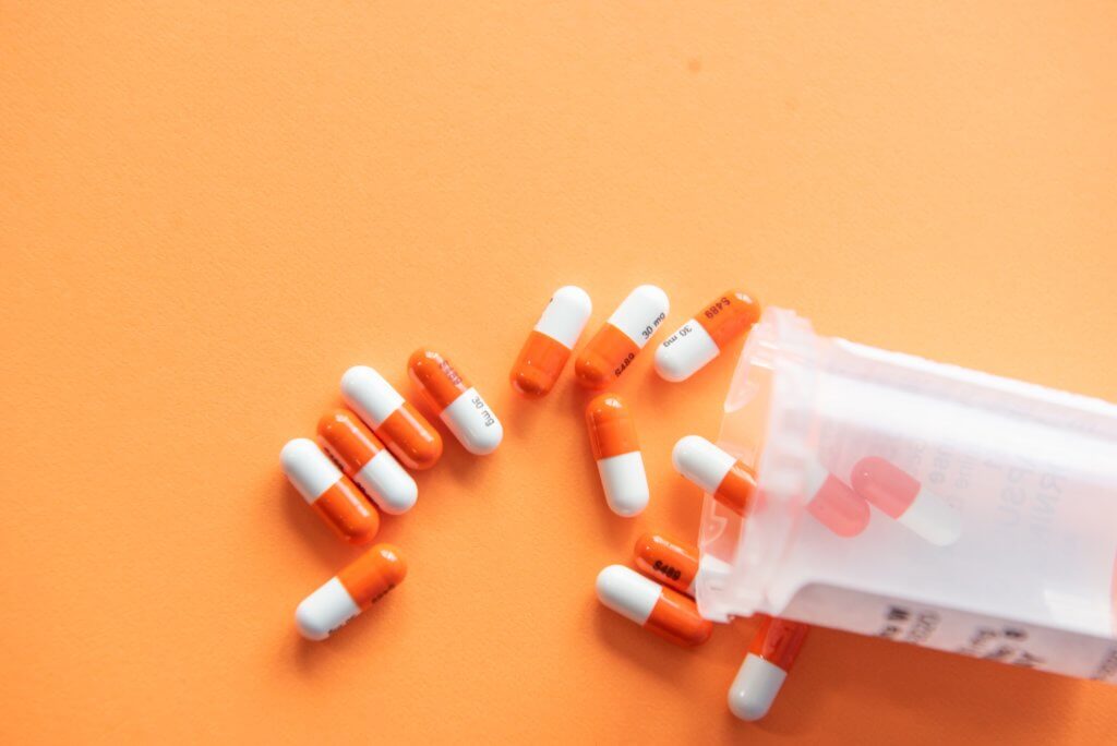 Prescription drug - Vyvanse pills