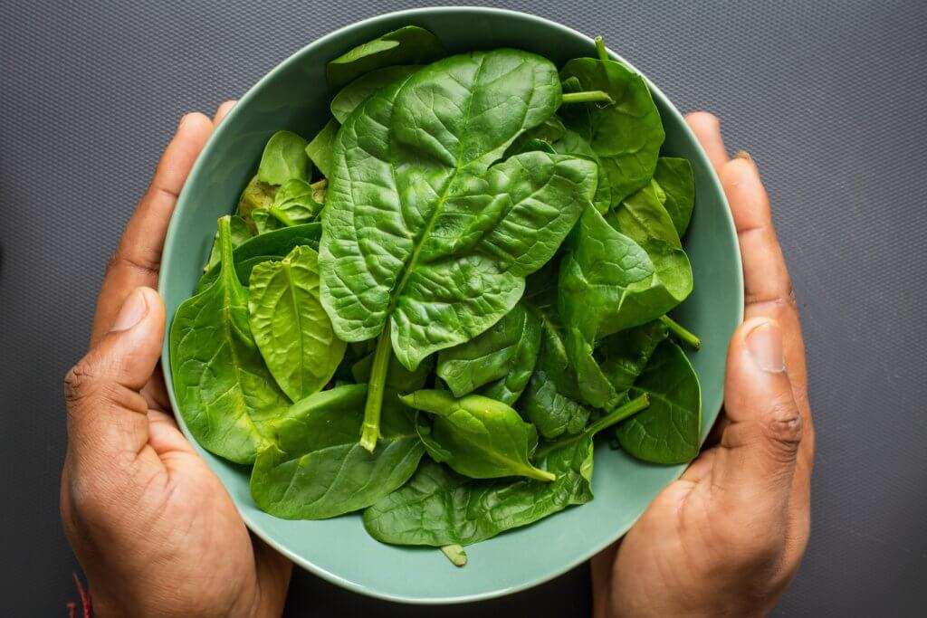 Bowl of Spinach