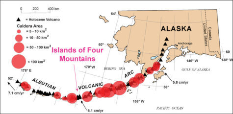 Aleutian Islands Volcano
