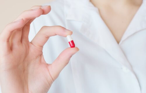 Antibiotic pill