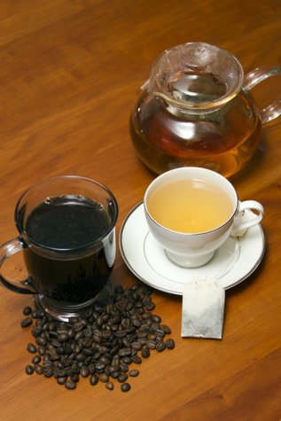coffee green tea