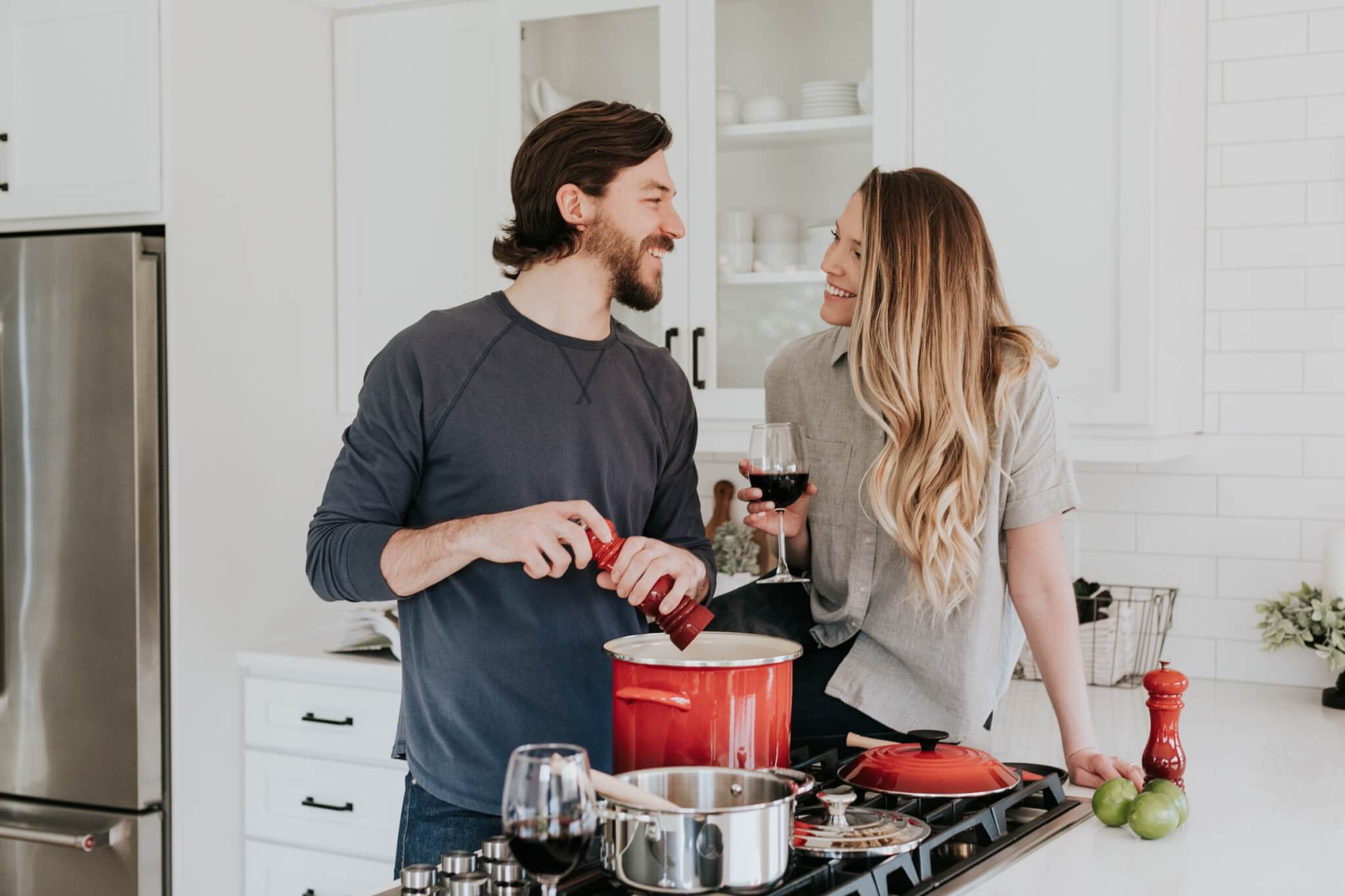 Cooking up love Homemade meals and pizza top the list of romantic gestures  picture
