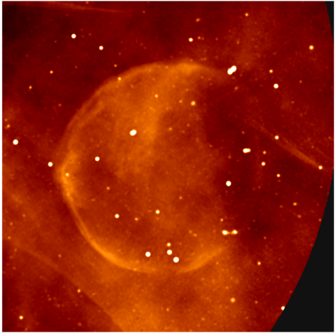 Spherical supernova remnant