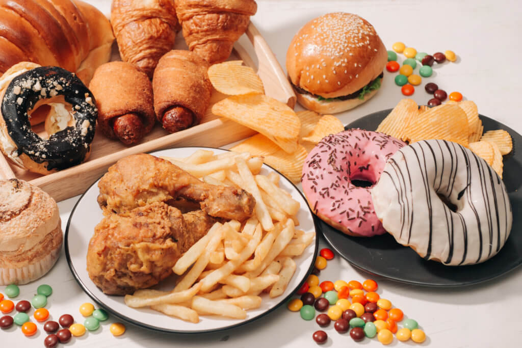 Junk food and processed food