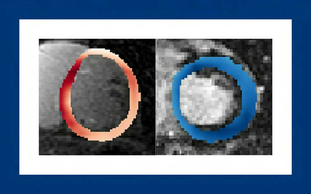 MRI images - heart arrhythmia
