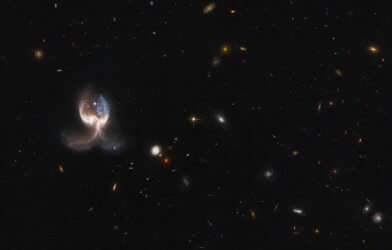Hubble Galactic Wings