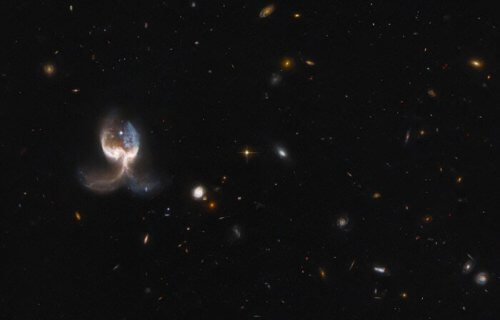 Hubble Galactic Wings