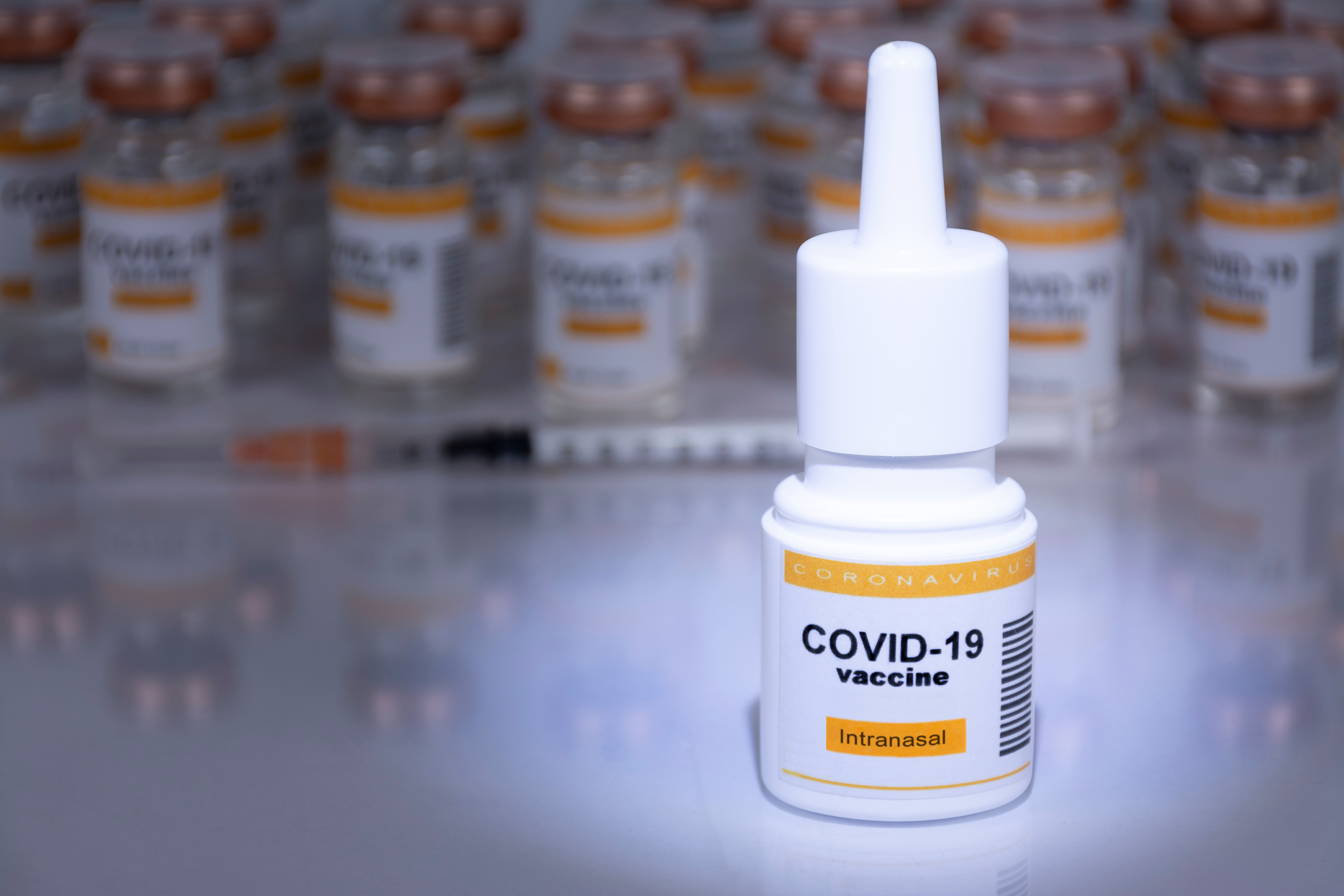 Inhalable COVID-19 vaccine nasal spray