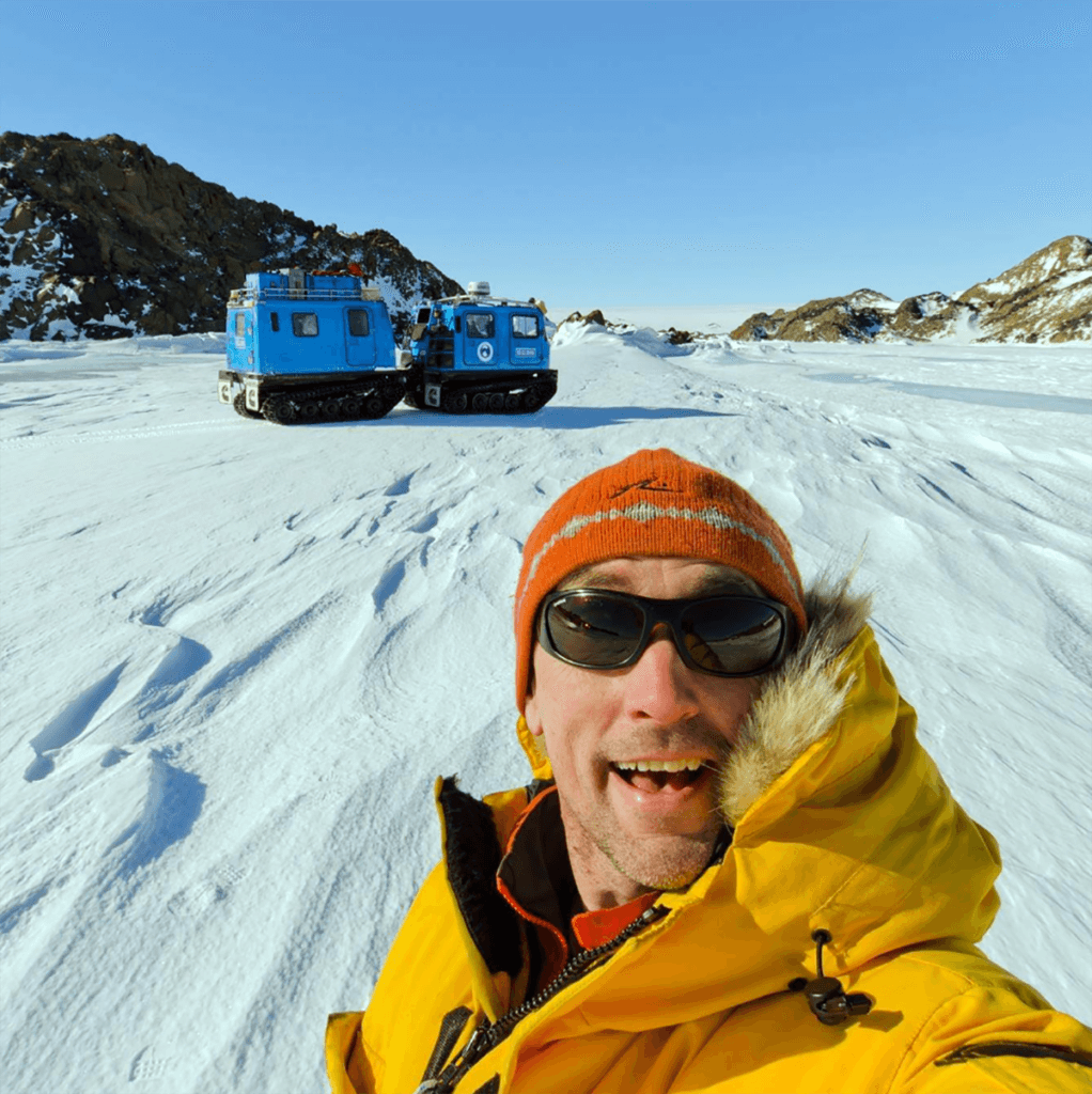 Stuart Shaw, Scott Base in Antarctica