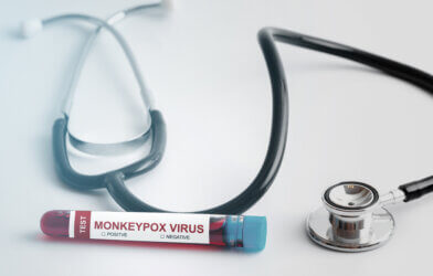 Monkeypox blood sample