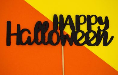 Happy Halloween sign