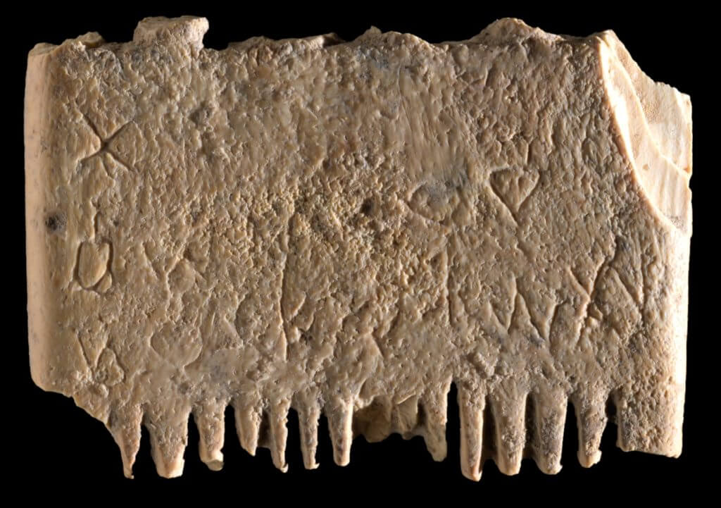 The ivory comb with the historic Canaanite inscription