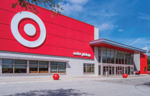 Target store exterior in Florida