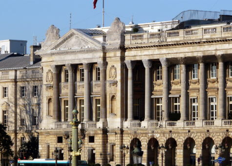 Hôtel de Crillon is ranked the best hotel in Paris.