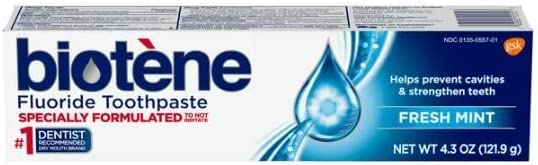 Biotene Dry Mouth Fluoride Toothpaste Fresh Mint Original 
