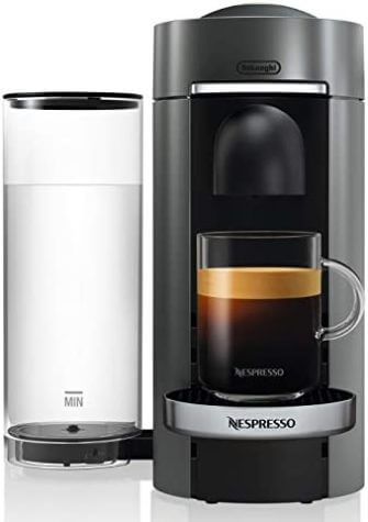 Nespresso VertuoPlus Deluxe Coffee and Espresso Machine