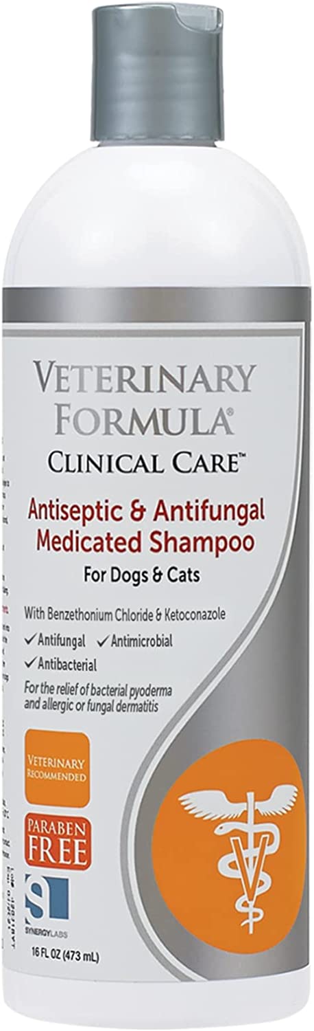 Veterinary Formula Clinical Care Antiparasitic & Antiseborrheic Dog Shampoo 