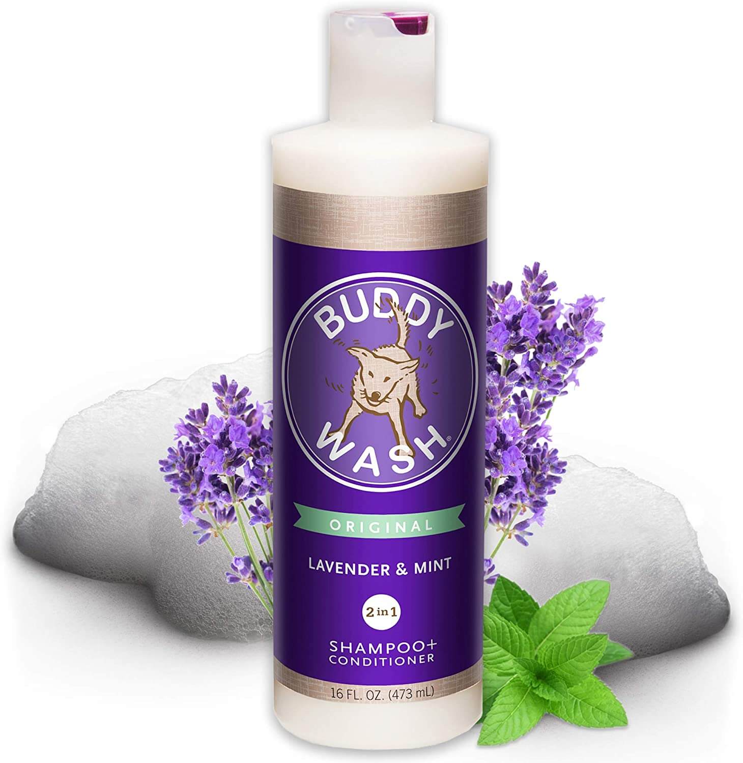 Buddy Wash Original Lavender & Mint Shampoo and Conditioner 