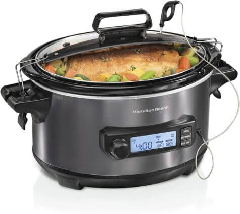 Hamilton Beach 6-Quart Set and Forget Programmable Slow Cooker