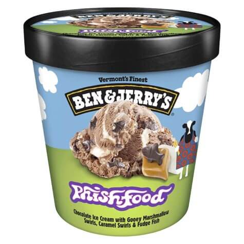 Ben & Jerry's Phish Food Chocolate Ice Cream