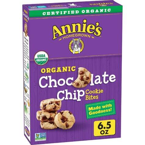 Annie's Organic Chocolate Chip Cookie Bites