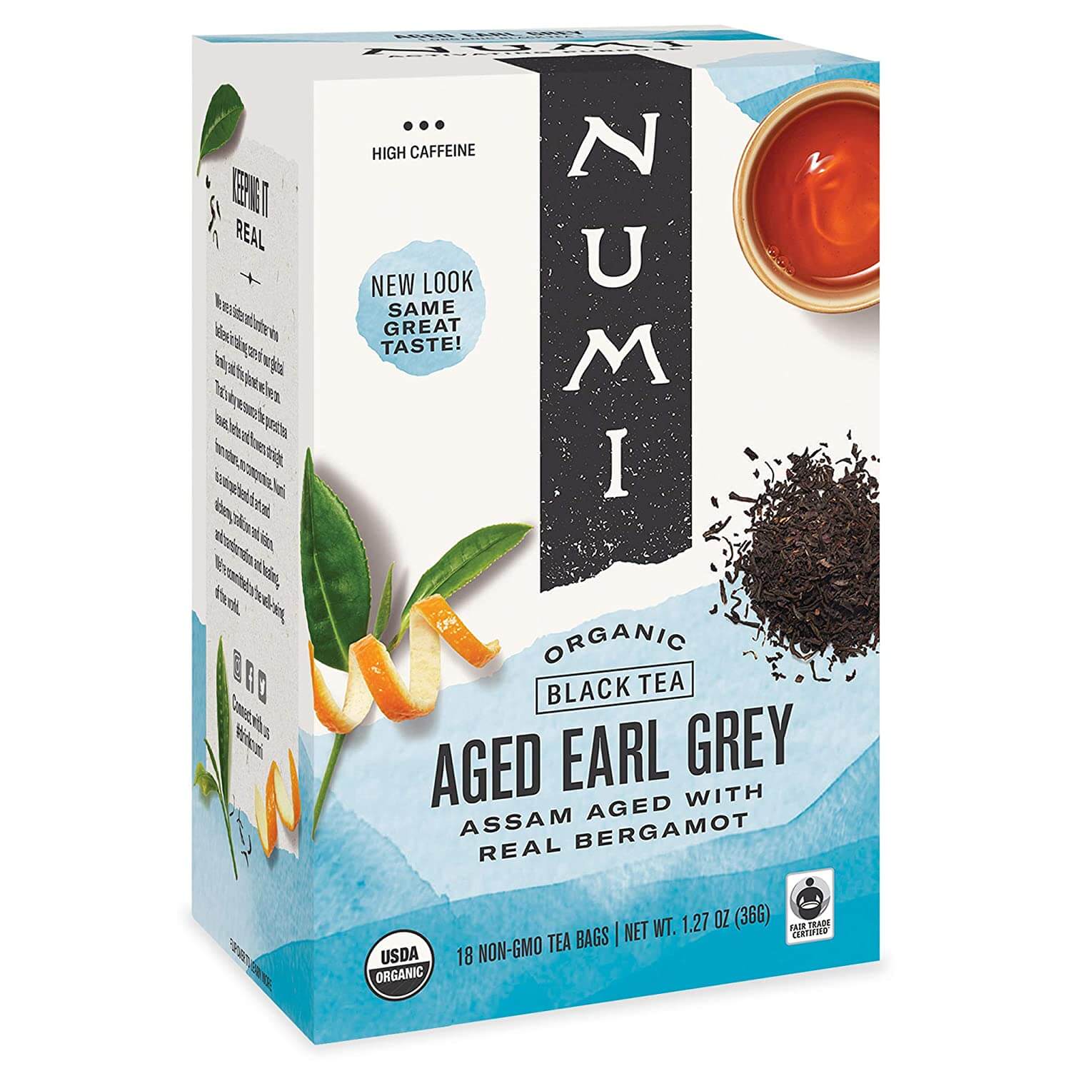 Numi Organic Tea Aged Earl Grey