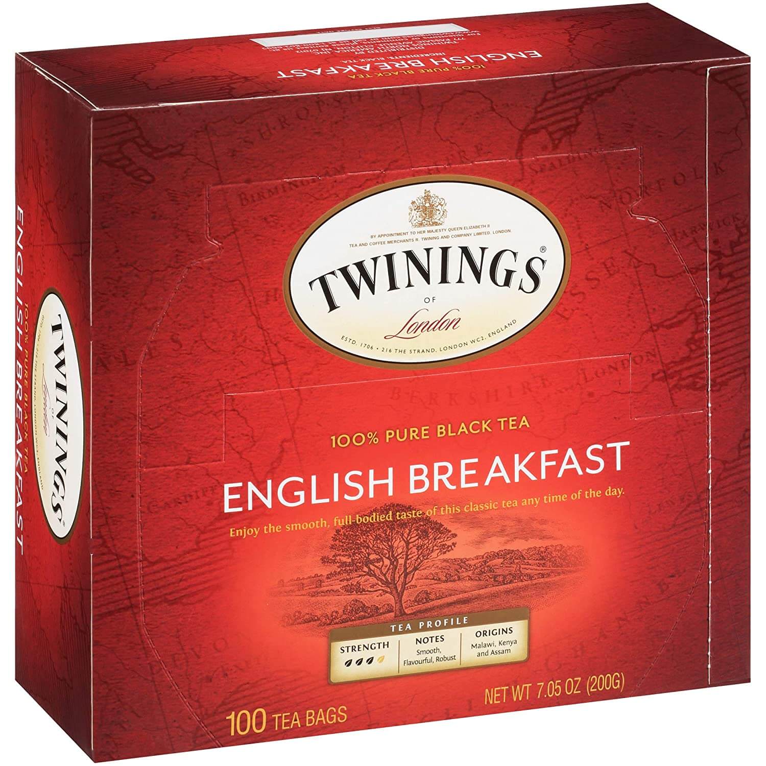 Twinings of London English Breakfast Black Tea