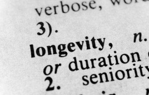Longevity in dictionary