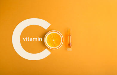 Vitamin C serum concept