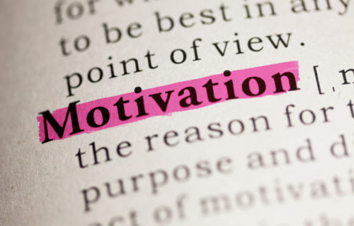 Dictionary definition for Motivation