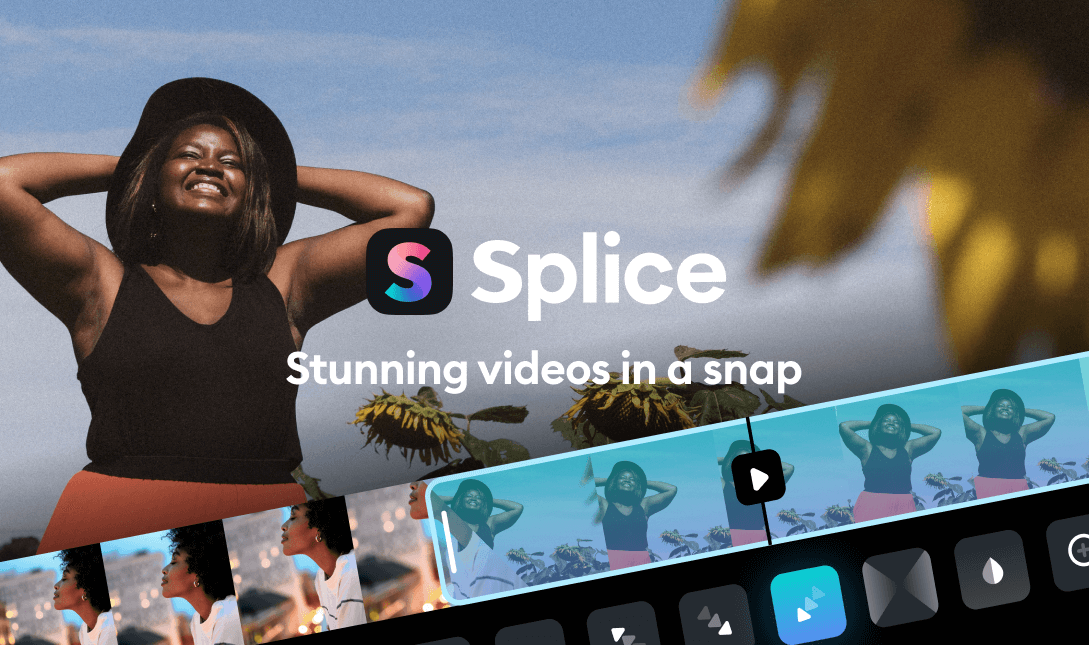 Splice App for video editing.