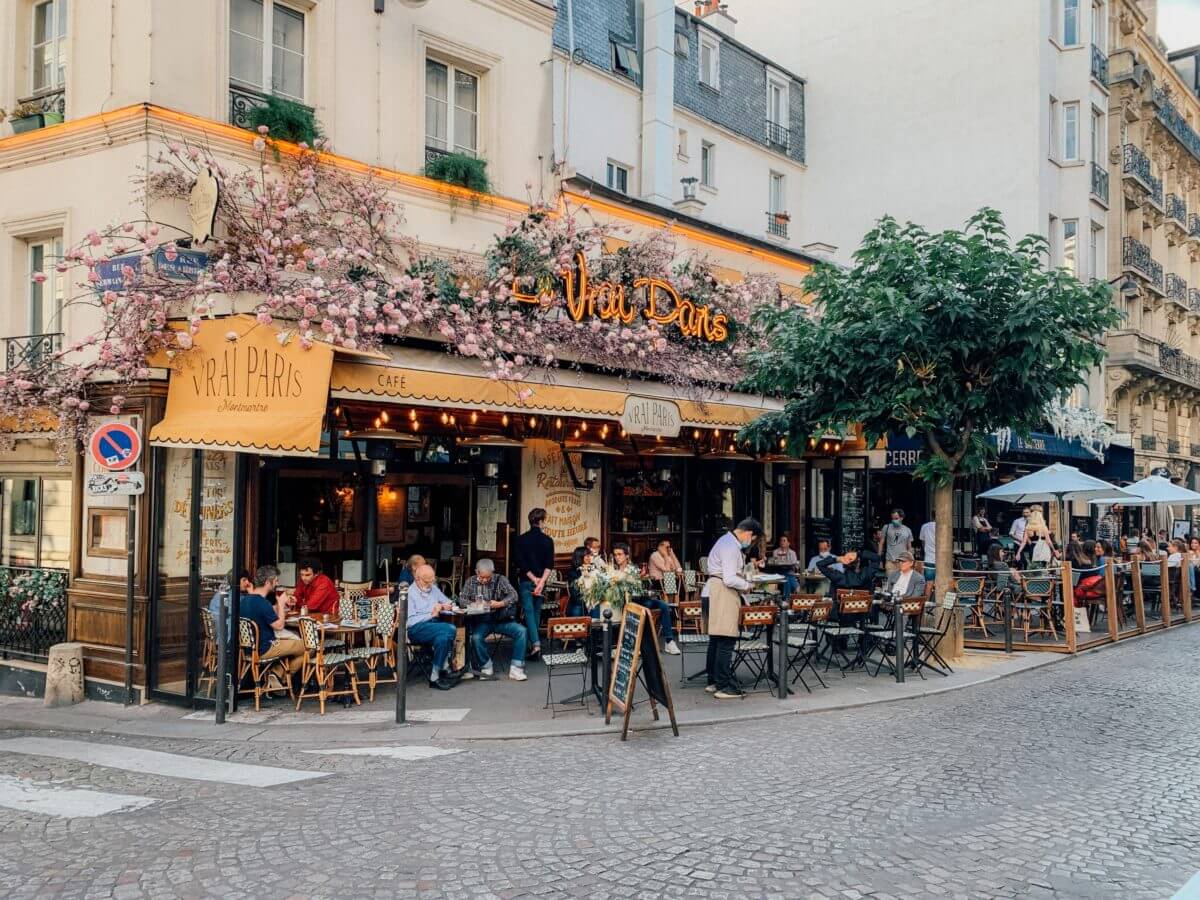 French restaurant in Paris
