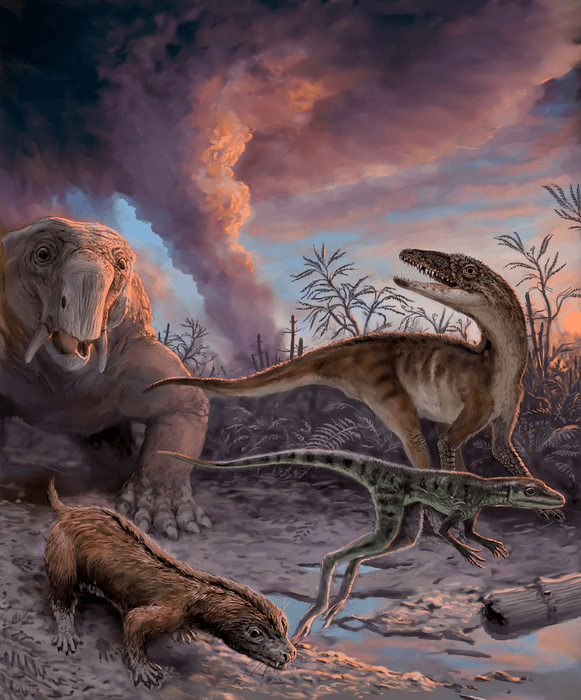 Did climate change pave the way for the dinosaurs?