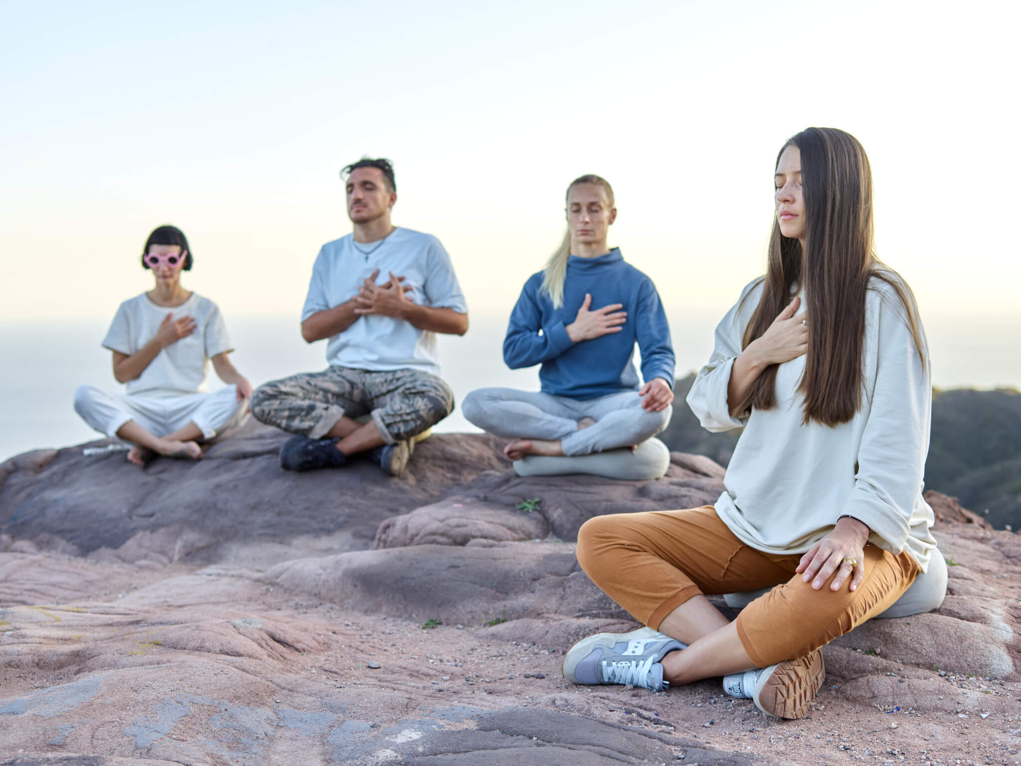 Is group meditation the answer for lowering America's stress?
