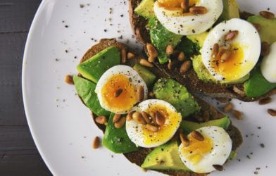 Hard-boiled eggs (seen here on avocado toast) are considered the best way to cook eggs, according to experts.