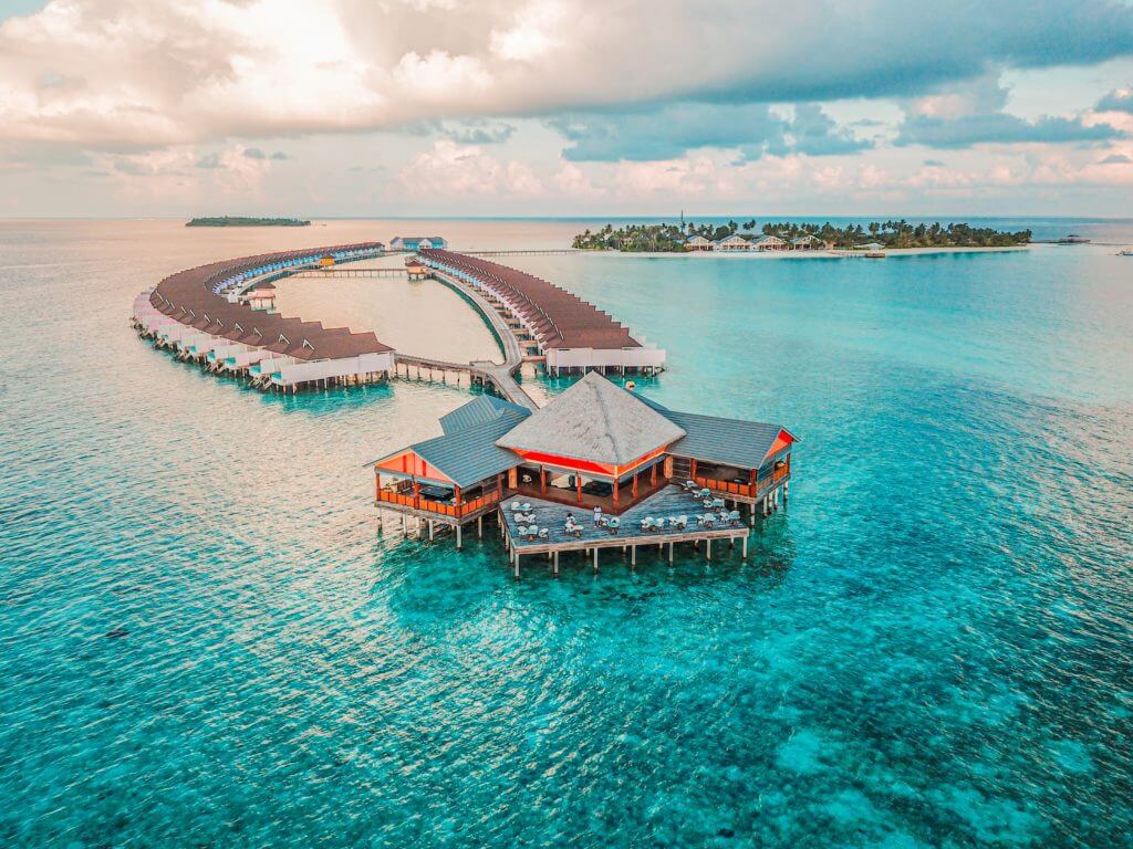 The Maldives top the list of best places to go on honeymoon in the world.