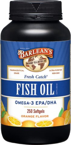 Barlean’s Omega 3 Fish Oil Supplement