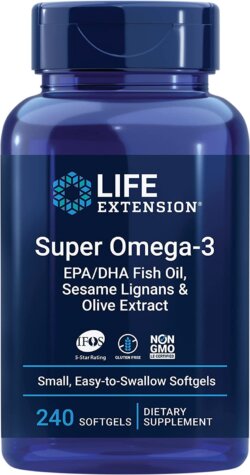 Life Extension Super Omega-3 Plus Epa/dha Fish Oil